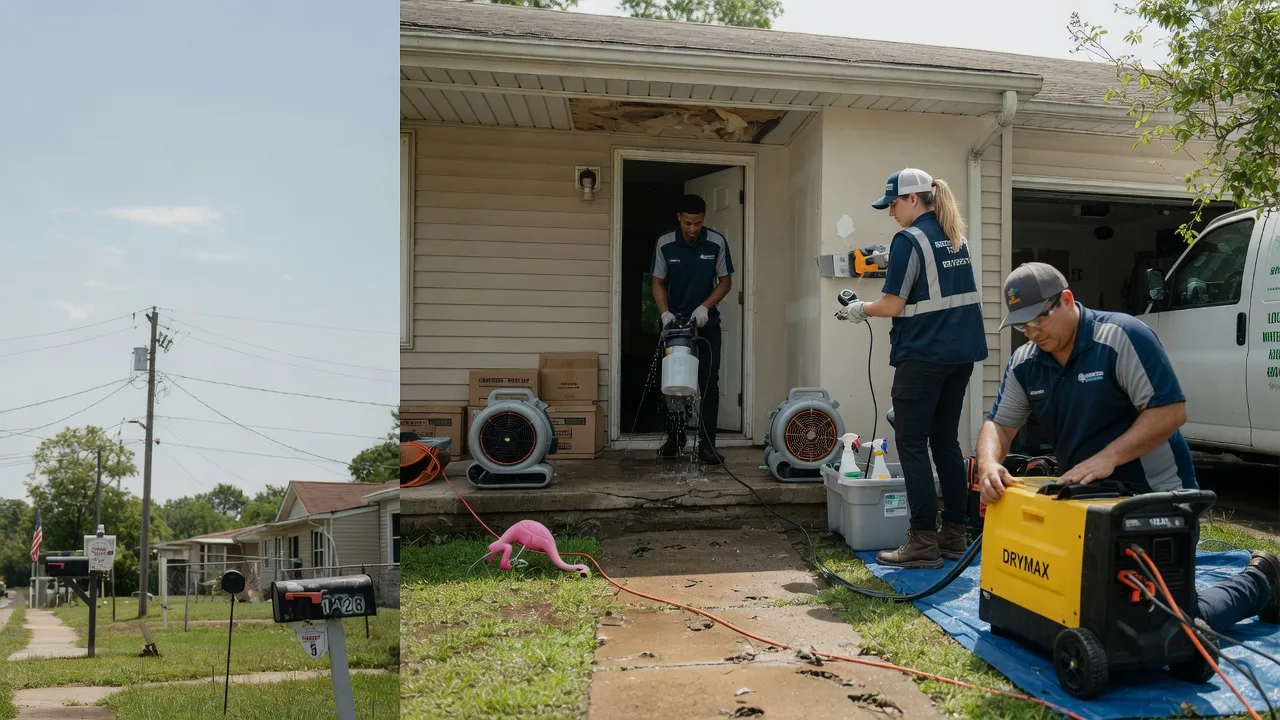 Storm Damage Water Removal in Lucien, OK near me